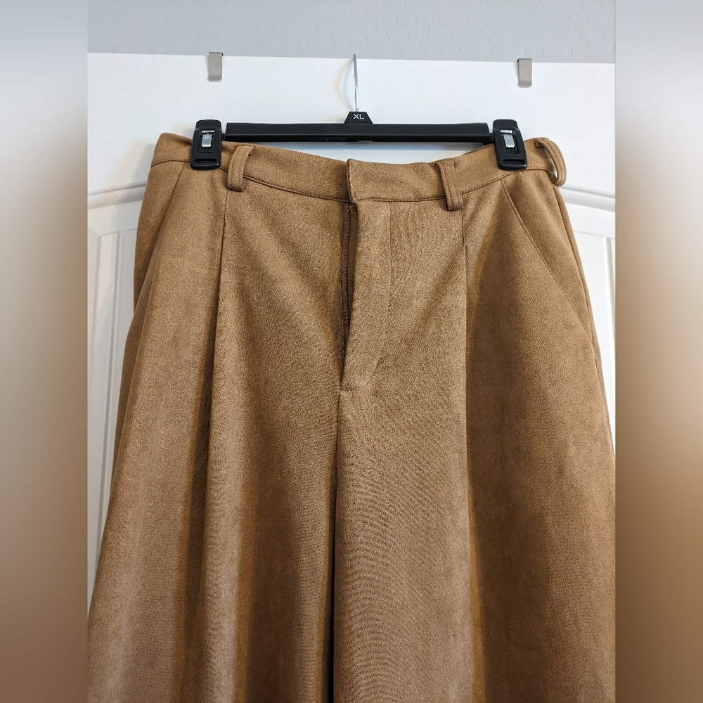 Women's suede pants
